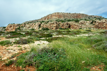 Fototapeta na wymiar View of Cavo Greco in Cyprus