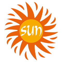 sun logo illustration