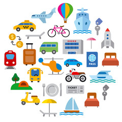 travel and transport icon