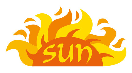 sun logo illustration