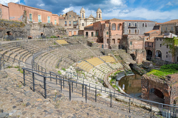 Catania - The Roman Theatre.