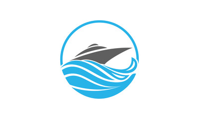 Boat and wave vector