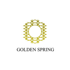 golden spring logo icon