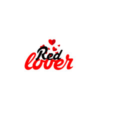 red lover logo icon with blood illustration