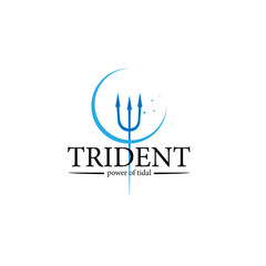 trident logo icon
