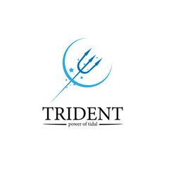 trident logo icon