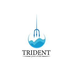 trident logo icon