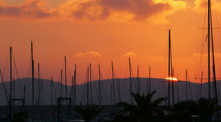 Sunset in Alghero - Sardinia