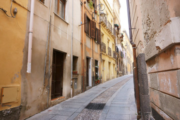 Old town Cagliari - Sardinia