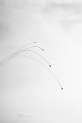 Plane Acrobats in the Sky