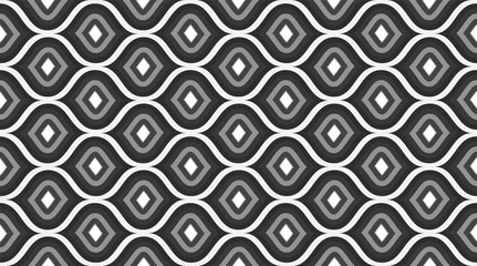 Seamless pattern geometric. Delicate beautiful ornament. Geometric fashion fabric print. 
Seamless vector pattern.