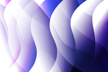 Fantasy wavy dynamic background. Creative Vector illustration. For header page, poster, flyer.