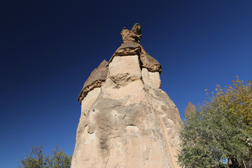 Rock Formations in Pasabag Monks Valley, Cappadocia, Nevsehir, Turkey