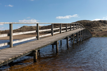 Obraz premium Brücke bei Nymindegab