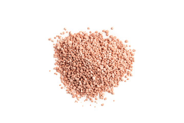 Fertilizer isolated on white background.