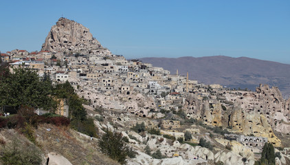 Fototapeta premium Uchisar Castle in Cappadocia, Nevsehir, Turkey
