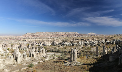 Fototapeta na wymiar Cappadocia View from Love Valley in Nevsehir, Turkey