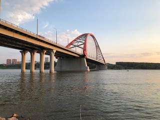 bridge over the river