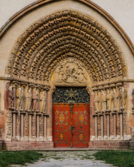 old church door