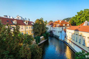 Canal in Prague