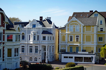 Cuxhaven Hotelfassaden