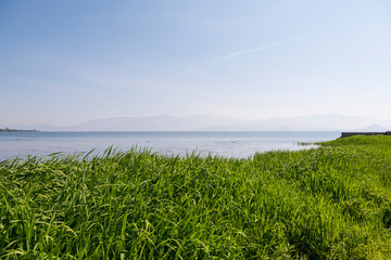 Natural scenery of Erhai Lake, Yunnan Province, China