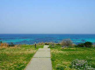 海へ続く道