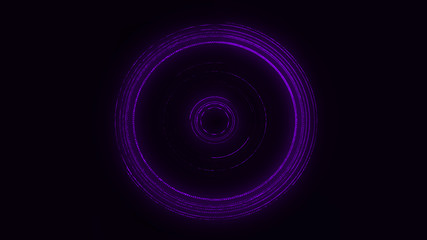 Purple circle hud