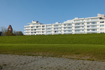 Cuxhaven Appartemnet-Häuser am Deich