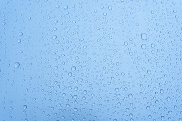 small blue water drop background