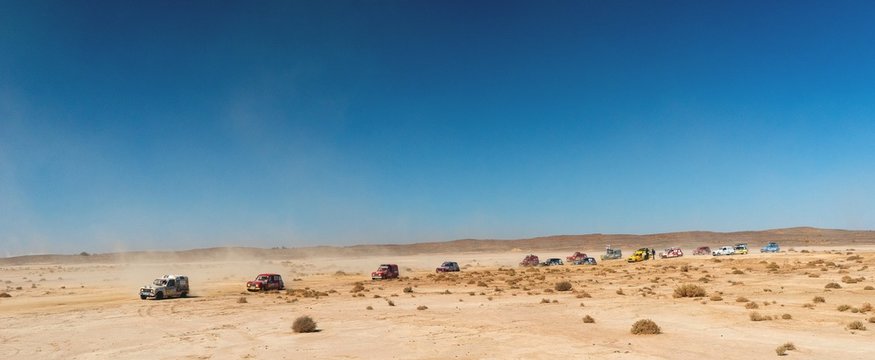 4L in the Moroccan desert