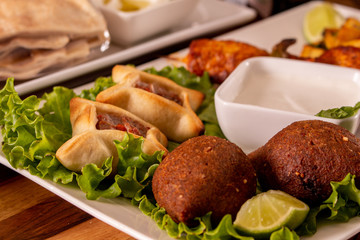 Gastronomía Árabe, Kibe, Sfiha