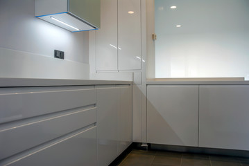 Istanbul, Turkey, 19 March 2015: Interior of the modern kitchen