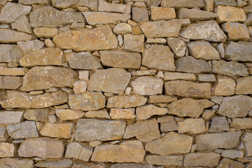 Background with a brick wall with brown tone