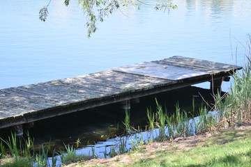 Steg am See
