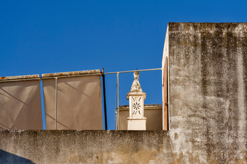 Fototapeta premium TAVIRA, ALGARVE, PORTUGAL - Algarvian chimneys 