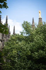 Fototapeta premium The side of the cathedral Saint Andrew