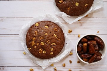 Homemade Date Walnut bread / Ramadan dessert