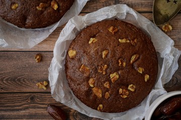 Homemade Date Walnut bread / Ramadan dessert