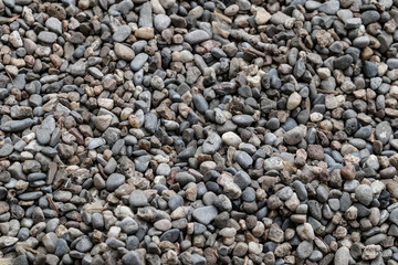 Abstract many stones texture background