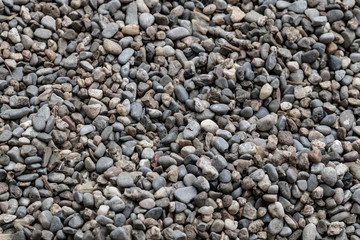 Abstract many stones texture background