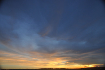 Fototapeta premium dança das nuvens