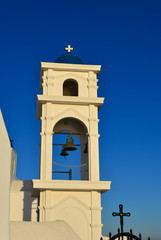 Greek Orthodox church on Santorini Island