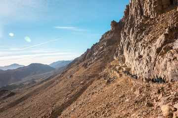 Sinai  desert and mountains 