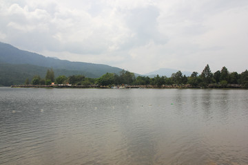 Huay Tung Tao Lake in Chiang Mai