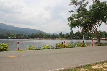 Huay Tung Tao Lake in Chiang Mai