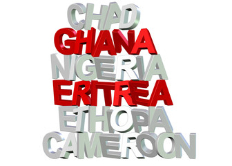 Ghana end Eritrea