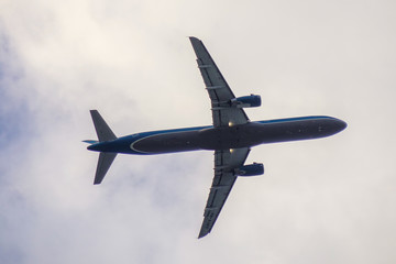 Airplane taking-off from Saigon Airport