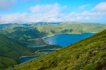   Fire Lagoon, Lagoa do Fogo, São Miguel Island, Azores, Portugal
