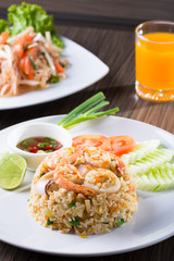 fried rice with shrimp